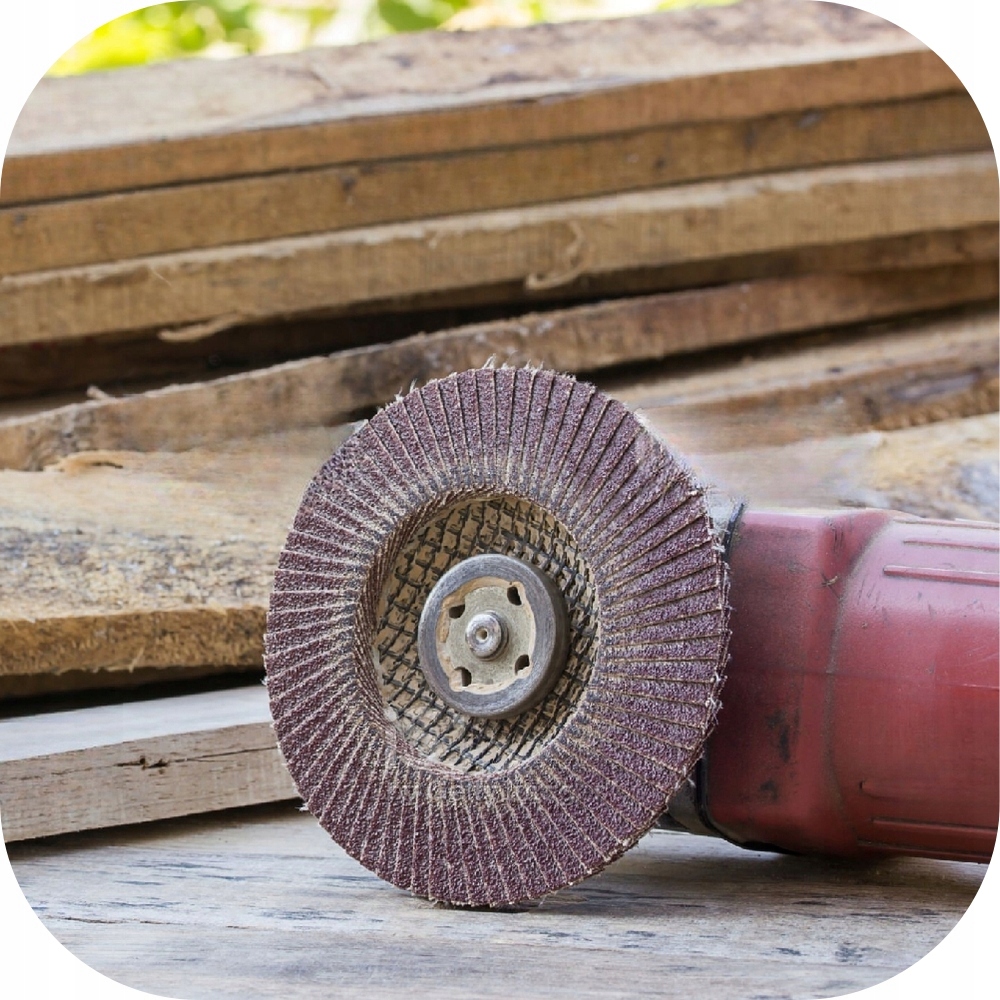 TARCZA LISTKOWA LAMELKA DO SZLIFOWANIA DREWNA METALU 125 mm 10x EAN (GTIN) 5906293025704