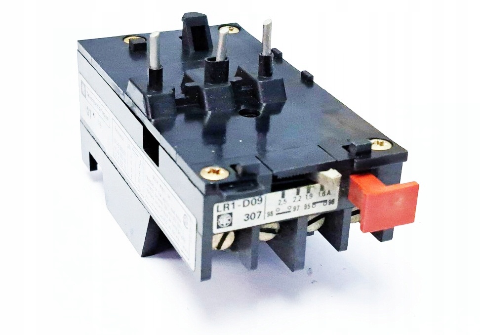 Telemecanique Przekaźnik Termiczny LR1 D09 1,6-2,5