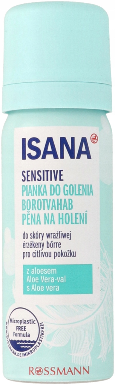 ISANA SENSITIVE PENA NA HOLENIE 50 ML