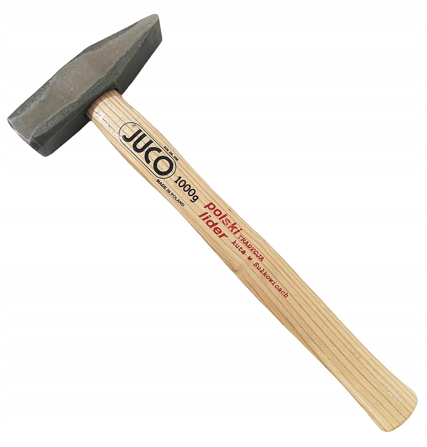 

Młotek Juco ślusarski kuty tradycyjny 36cm 1000g