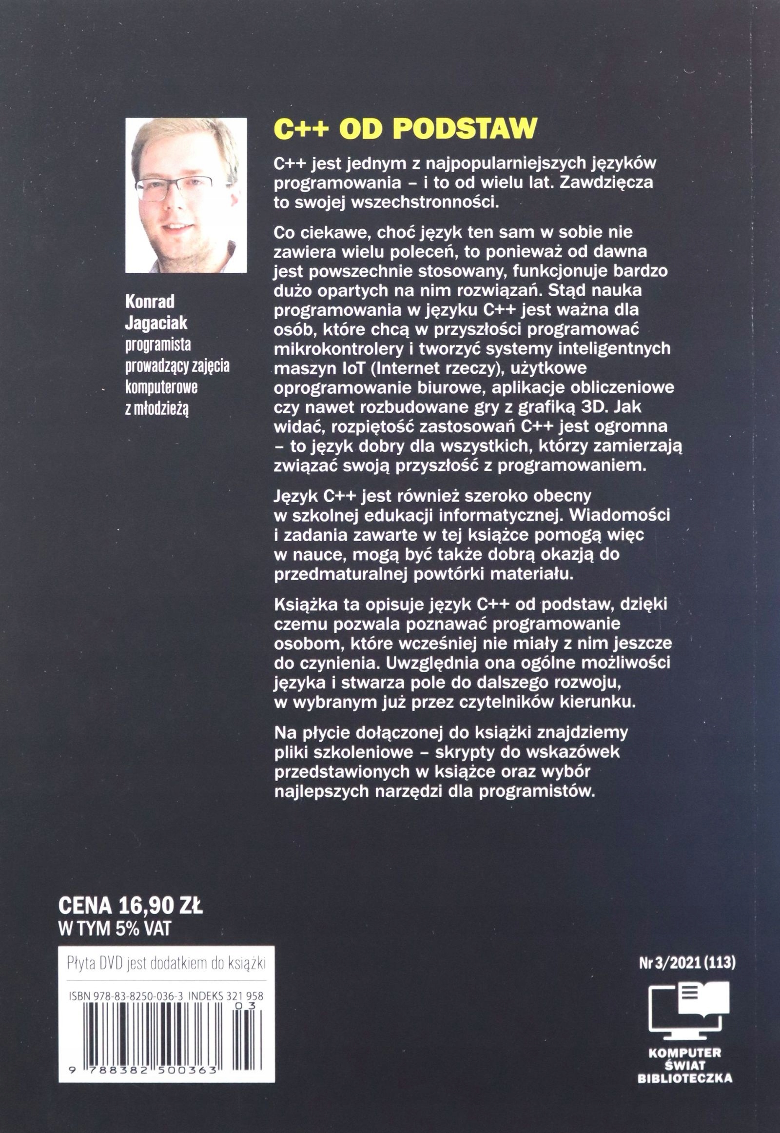 KOMPUTER ŚWIAT C++ NA PROSTYCH PRZYKŁADACH (KSIĄŻK Stan opakowania oryginalne