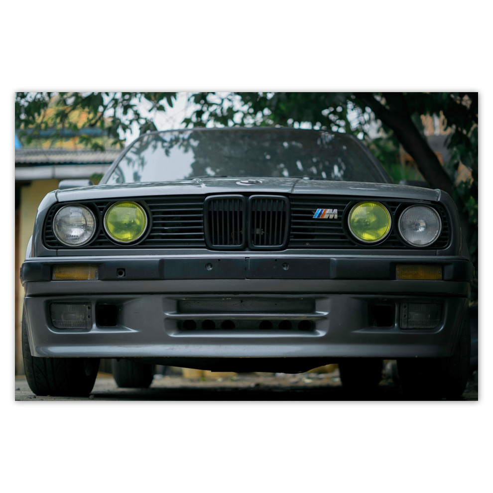 

Plakaty 93x62 Szare auto Bmw