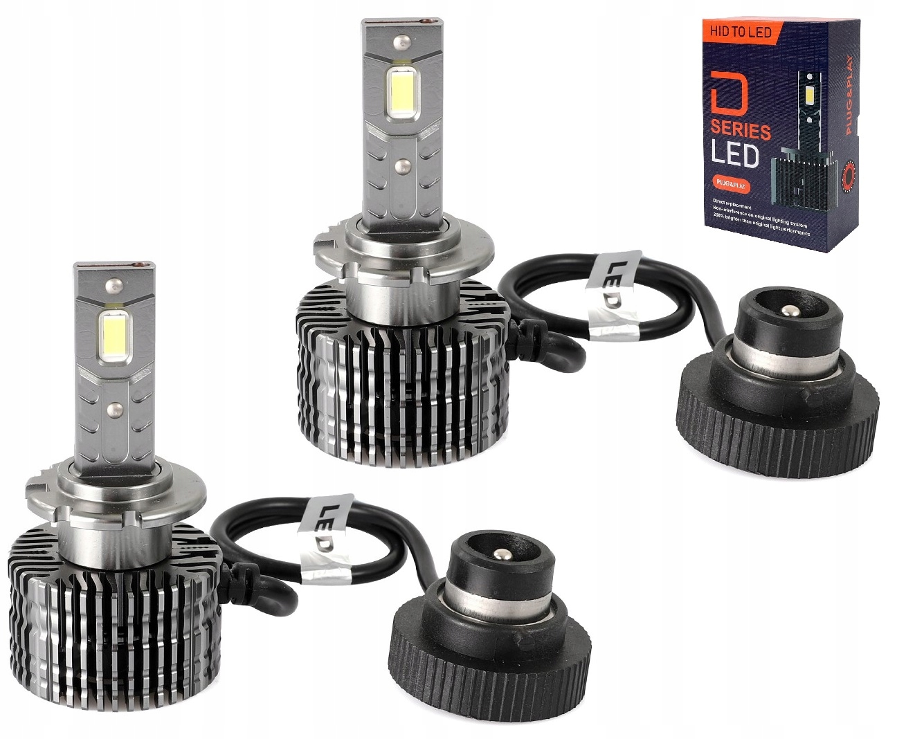 

D4S-/R Led Canbus 6000K 8400lm Mocniejsze Od Xenon
