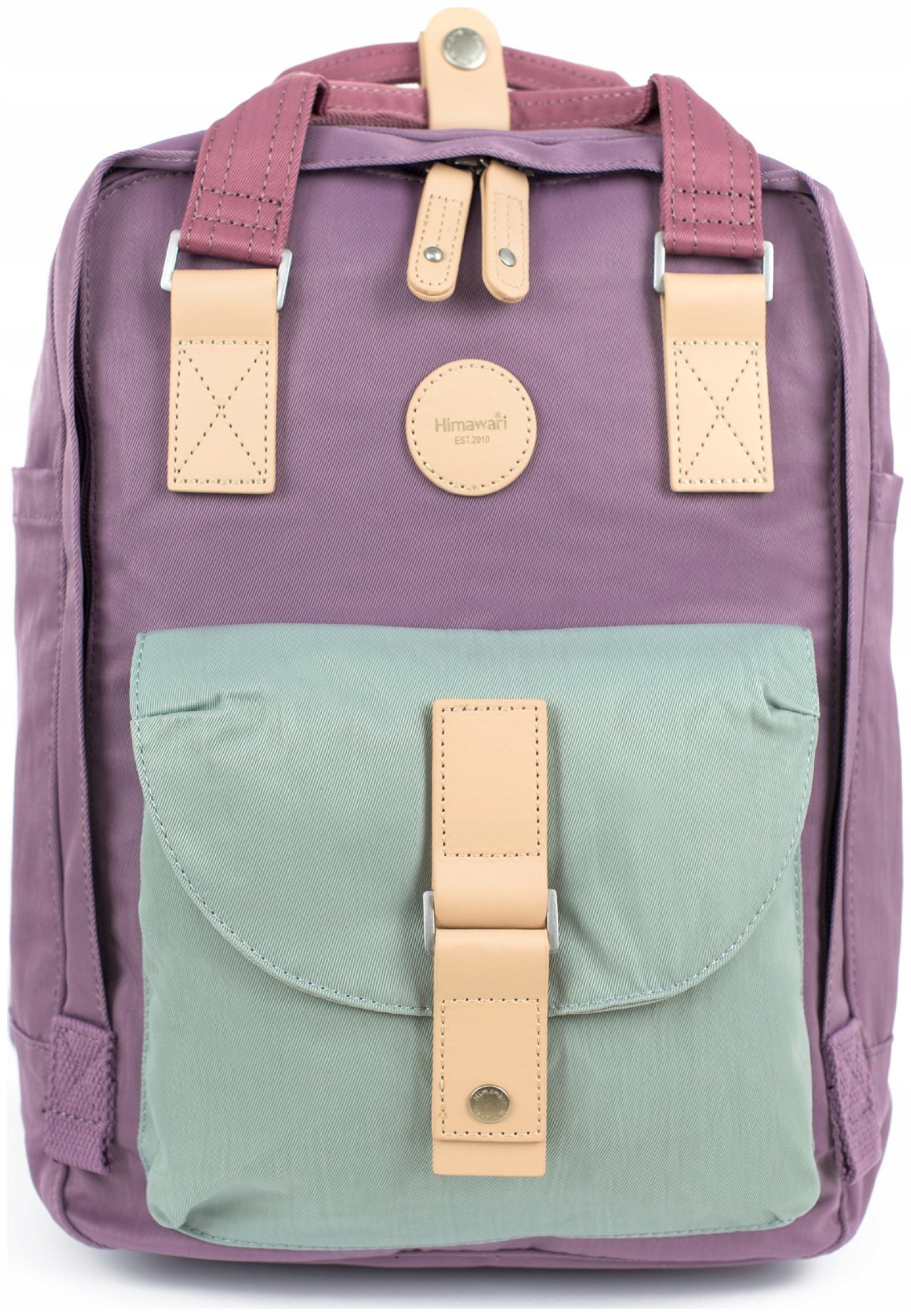 Batoh na notebook Himawari Cupcake S prostorný organizér pro práci, levandulový