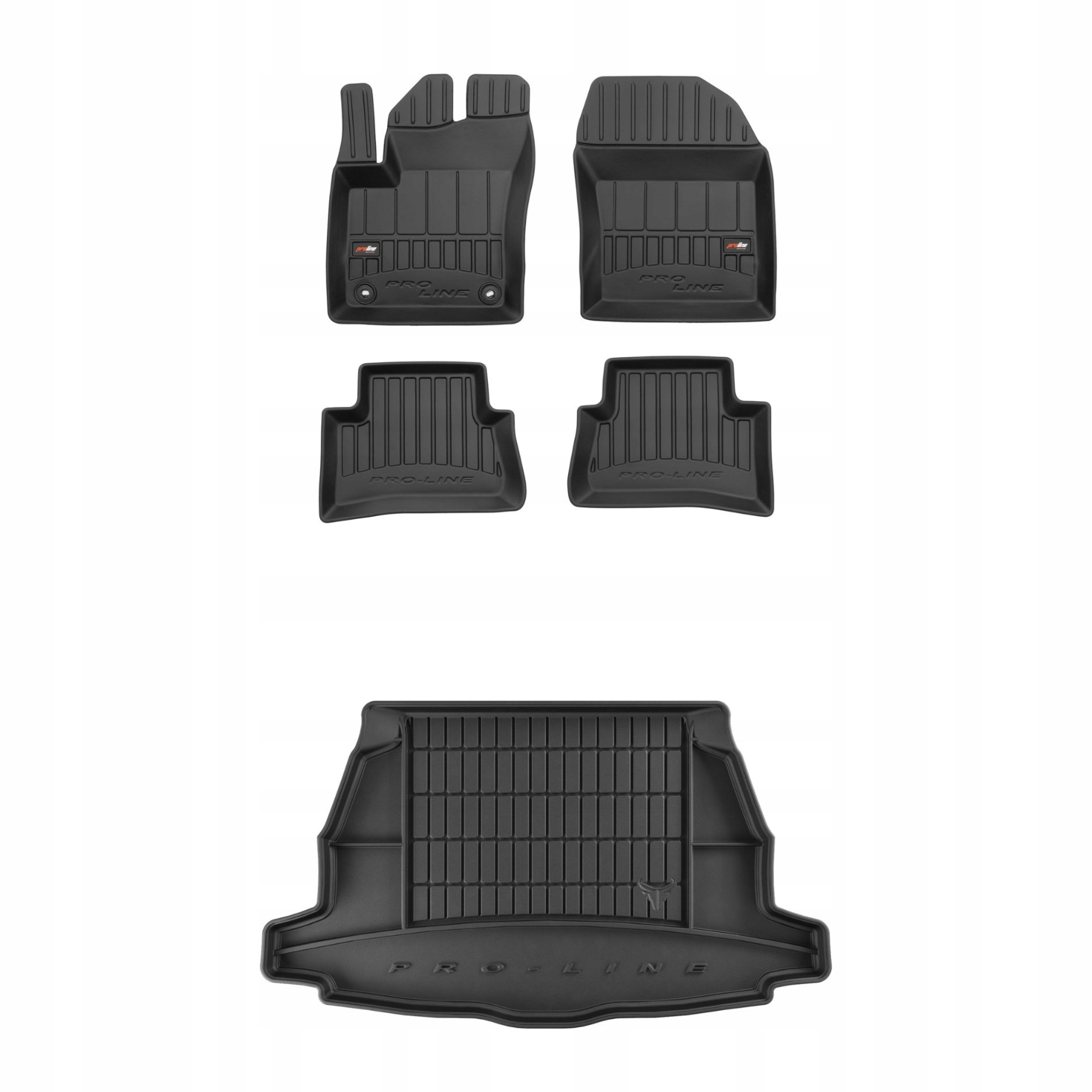 Sada gumových kobercov a rohoží pre Toyota C-hr 16-19