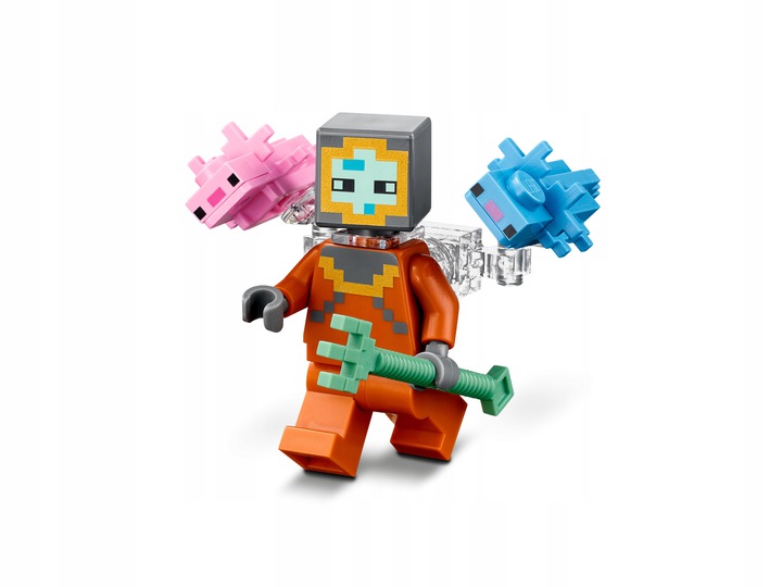 Lego Minecraft 21180 Walka ze strażnikami Marka LEGO