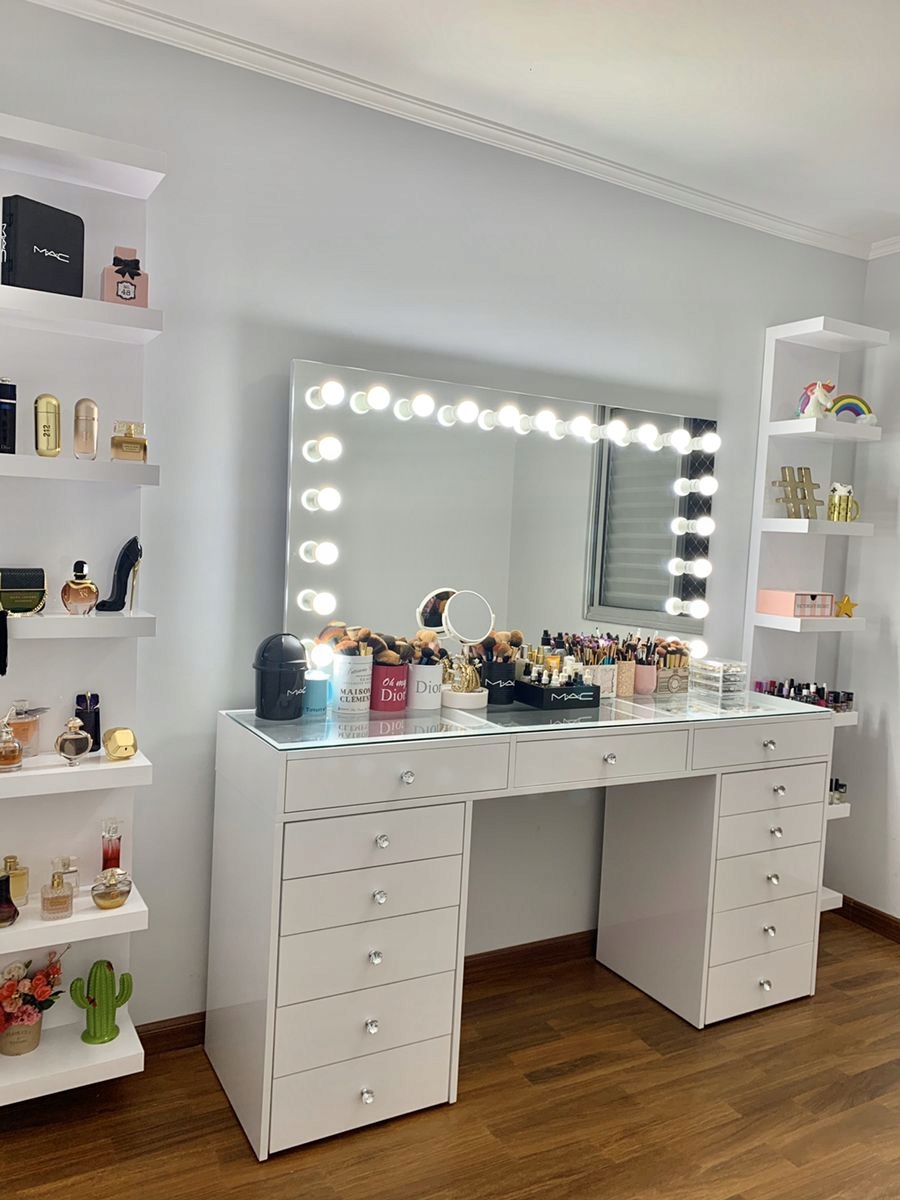 Zrcadlo vizážové, make up, pro vizáž 150-100 cm