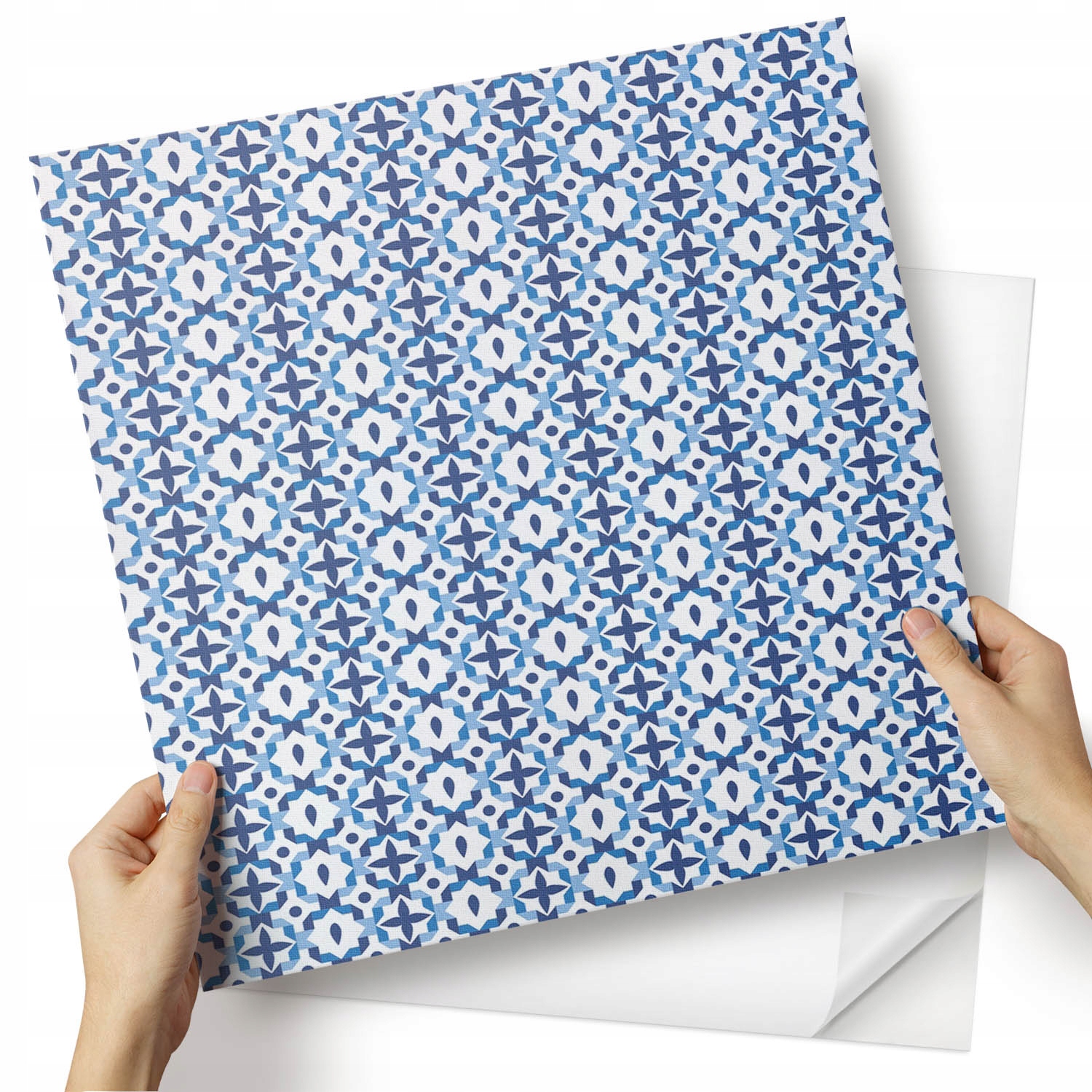 Balíček panelů Vinyl Pvc Geometrie v květinových tvarech 4x50x50 cm