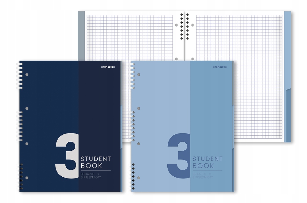 KOŁOZESZYT A5/100K STDNTBK  KRATA 2SPI 400179522