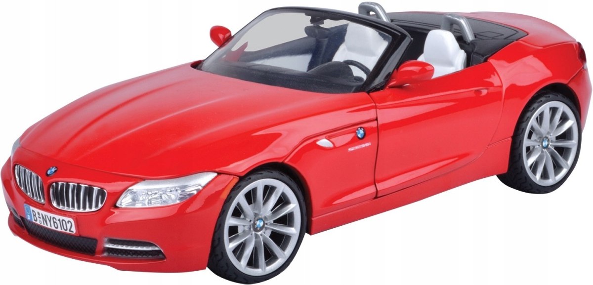 Bmw Z4 2010 model 1:24 Motormax 73349 červená