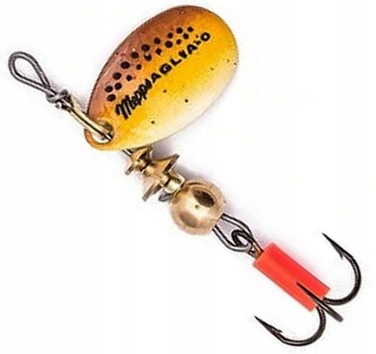 Błystka Blaszka Mepps Aglia Micropigments Brown Trout 0/2,5g