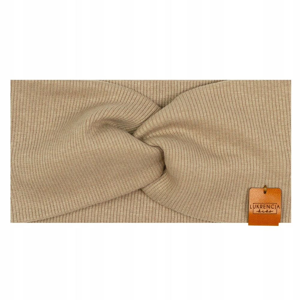 

Opaska szeroka przeplatana 5+ lat beżowa