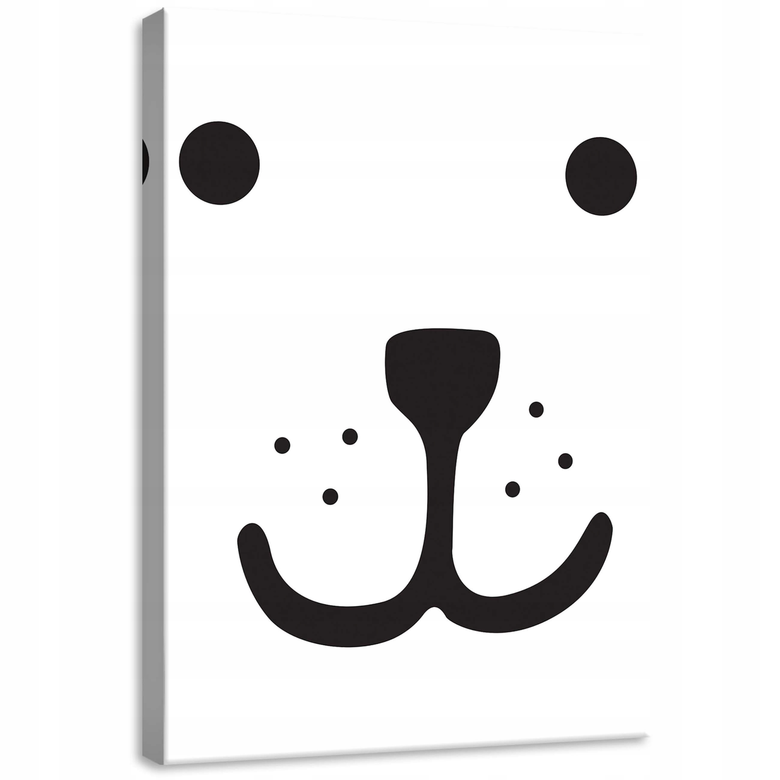 Obraz 50x70 Medvídek mordka úsměv radost děti jednoduchý sladký