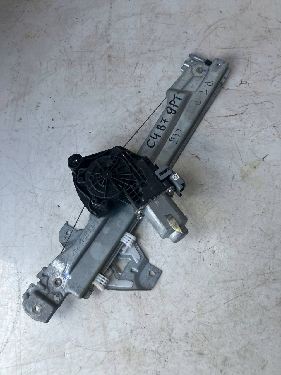 window regulator right rear part CITROEN C4 II B7 9687185580