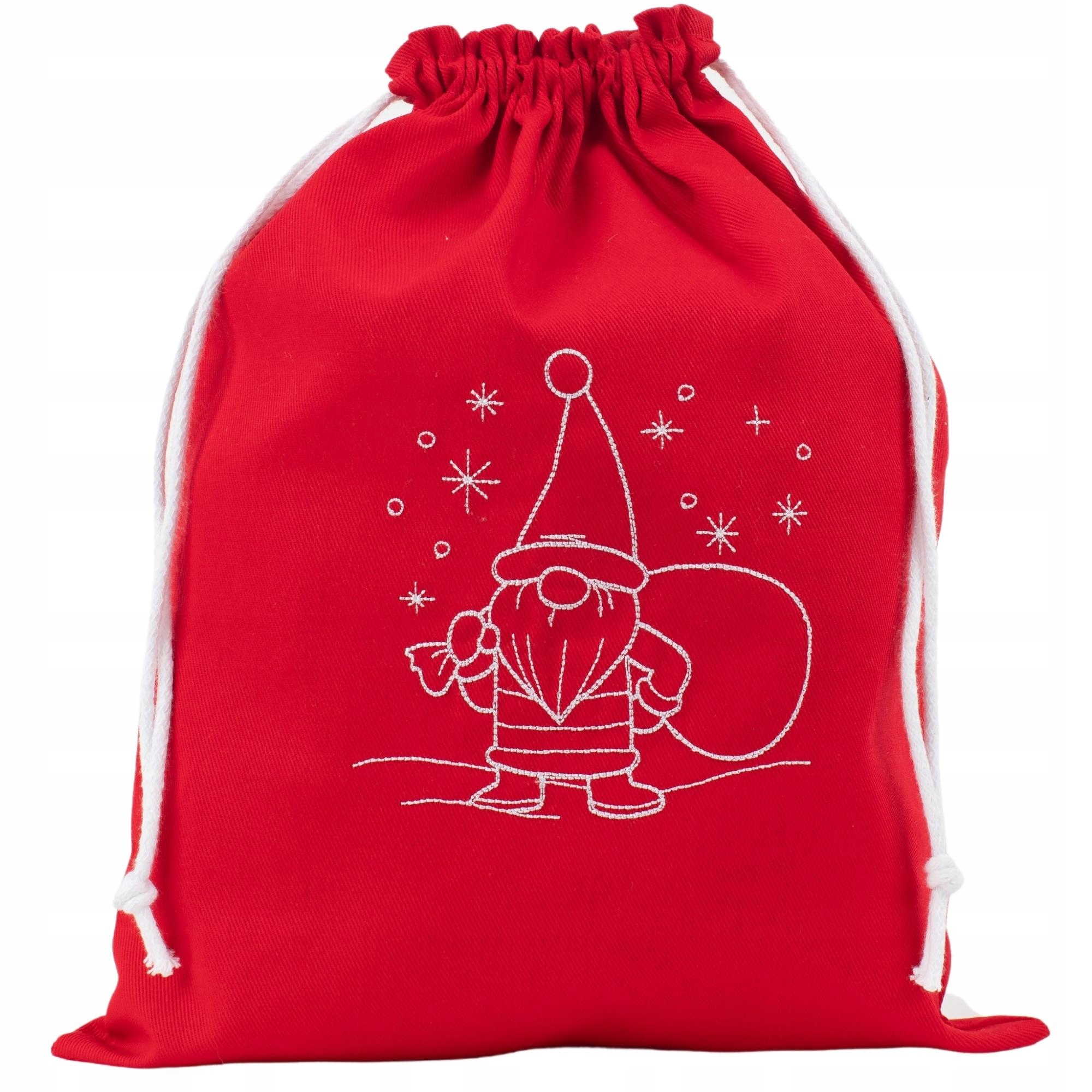 Wór na prezent dla dziecka HAFT Skrzat opakowanie prezent świąteczny