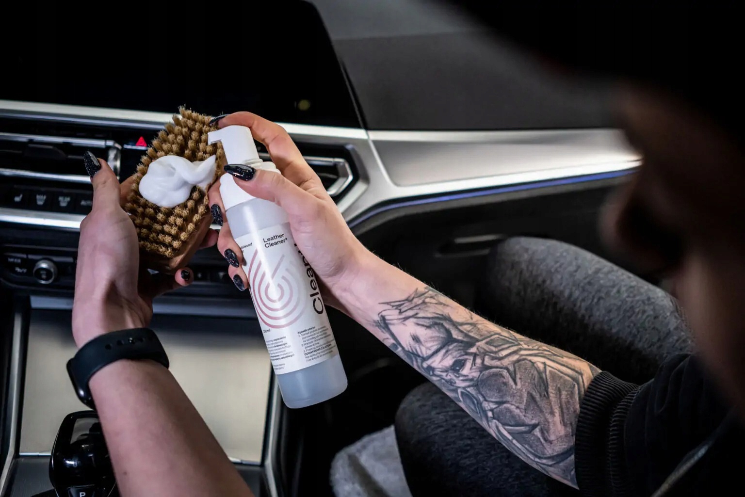 CLEANTLE LEATHER CARE KIT zestaw do czyszczenia ochrony tapicerki skórzanej Rodzaj czyszczenie skóry