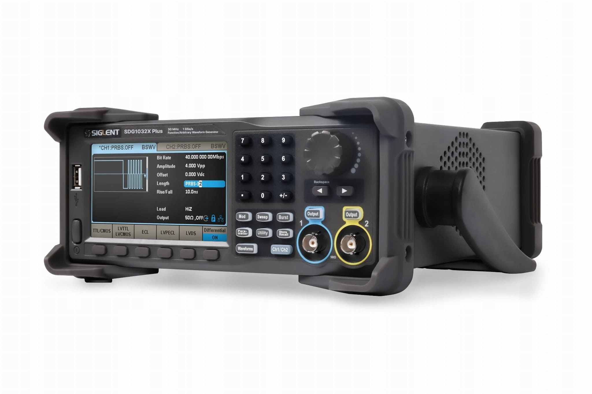 Siglent SDG1032X Plus - generator funkcyjny 2 kanały 30MHz