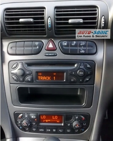 RAMKA RADIOWA MERCEDES C W203 CLK 2/1DIN CZARNA Marka ACV