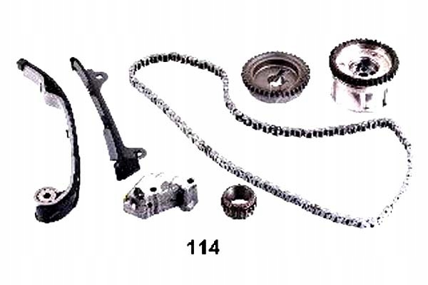 ZESTAW ŁAŃCUCHA ROZRZĄDU NISSAN 1,6 Z KOŁEM VVT JA Producent części Japanparts