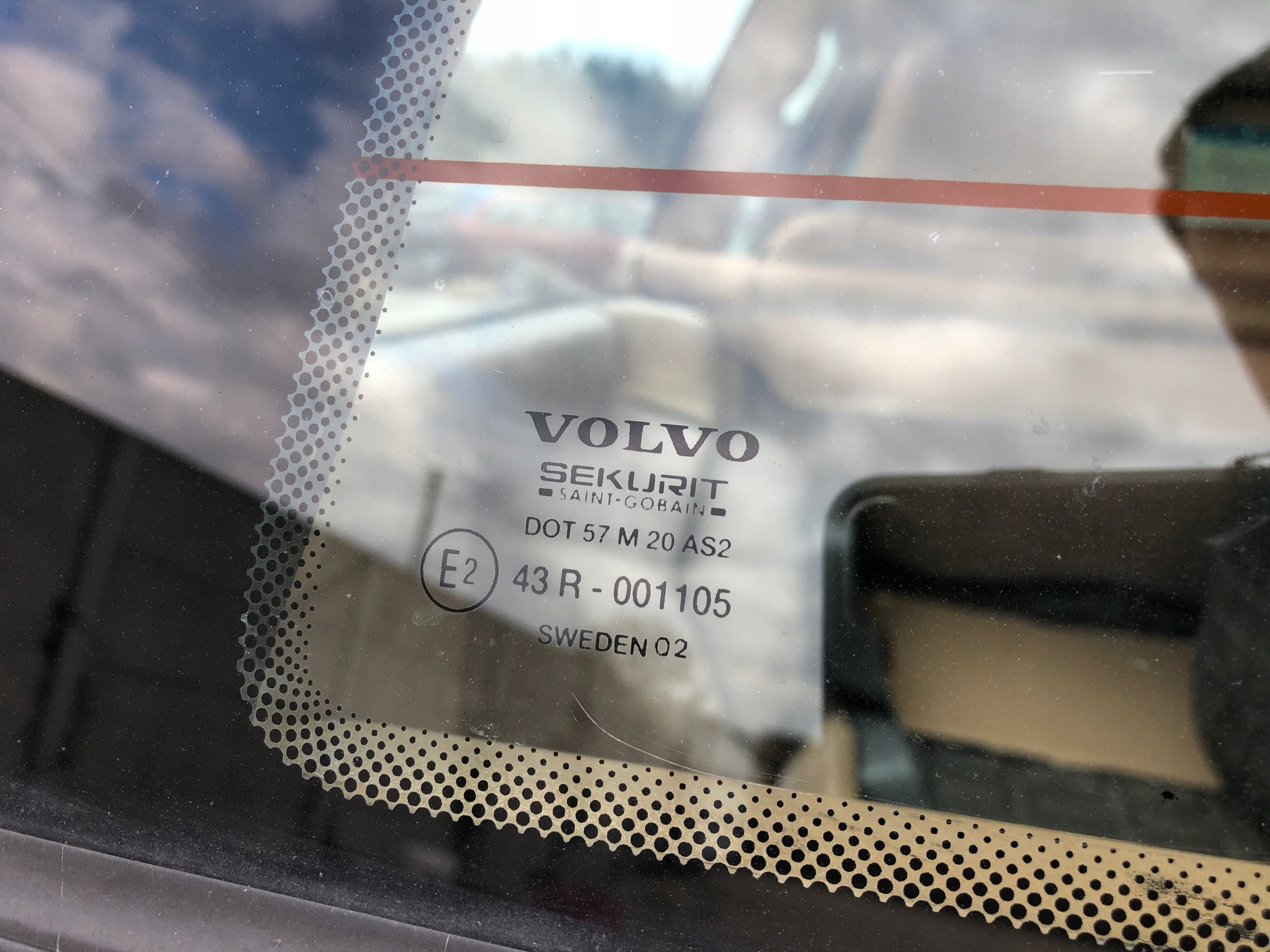 VOLVO 940 960 965 KLAPA TYLNA SZYBA TYŁ 214-21 Producent części Volvo OE