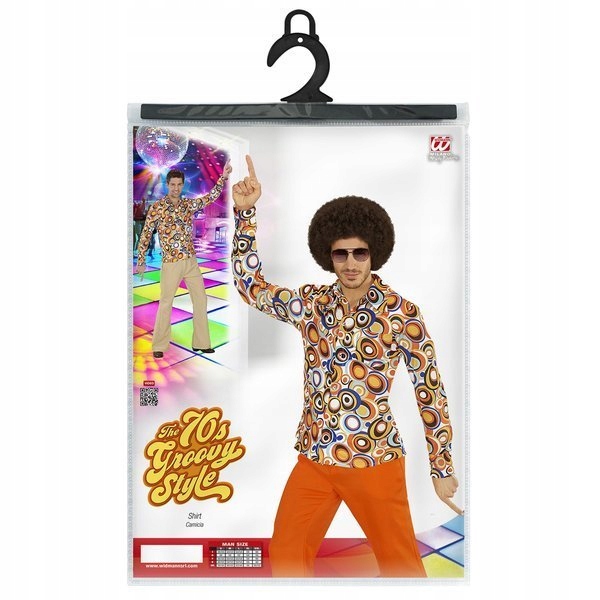 KOSZULA HIPIS HIPISA KOLOROWE KÓŁKA HIPISI L/XL Rozmiar L/XL