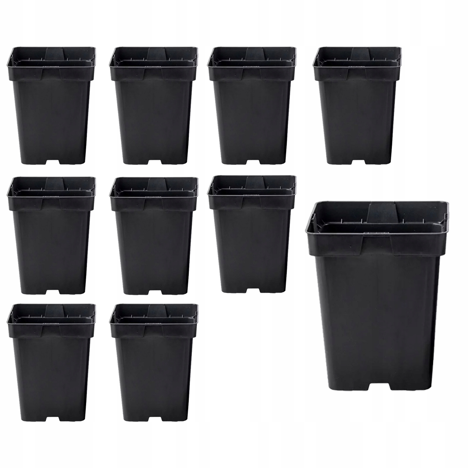 

Doniczki produkcyjne wysokie HS5A 10 sztuk 5 L