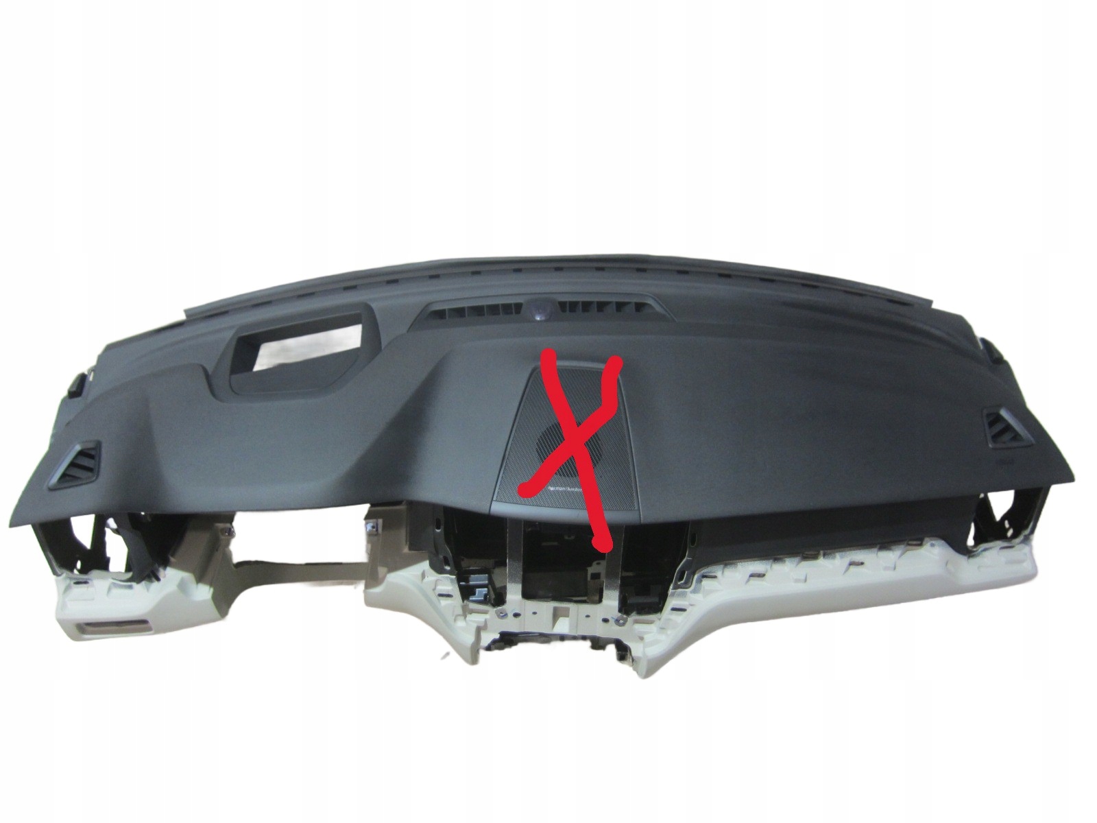 VOLVO XC60 II console distribution dashboard HEAD UP JASNA grey original