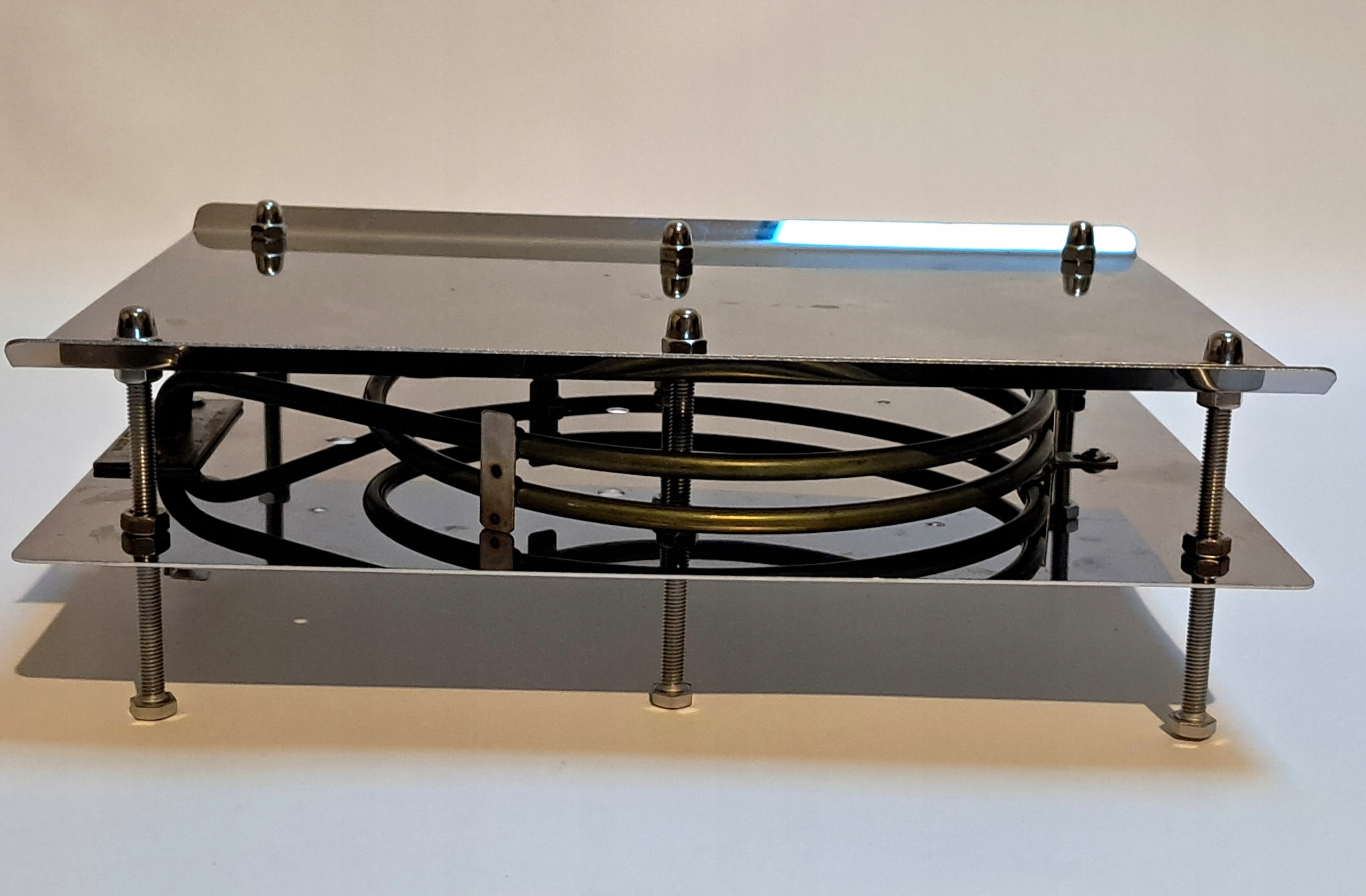 Nerezový plochý deflektor ohřívač 2 kW