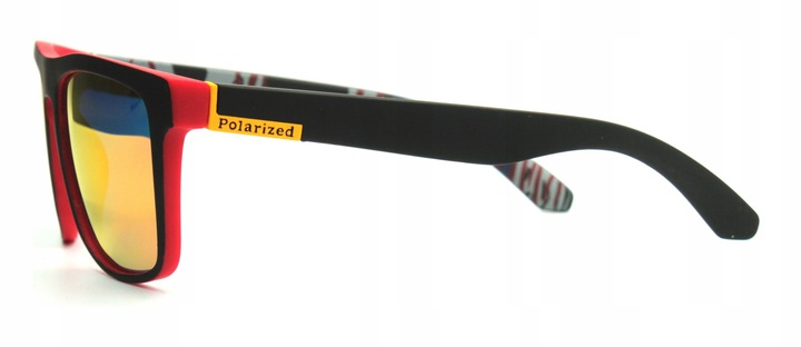 OKULARY POLARYZACYJNE LUSTRA PRZECIWSŁONECZNE ETUI Fason nerdy