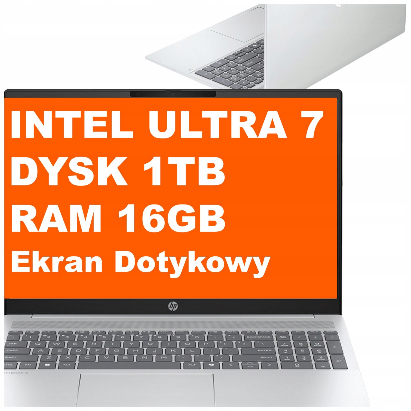 Laptop Hp OmniBook 5 16-af Ultra 7 16GB 1TB Intel Graphics 2k Dotyk Win11