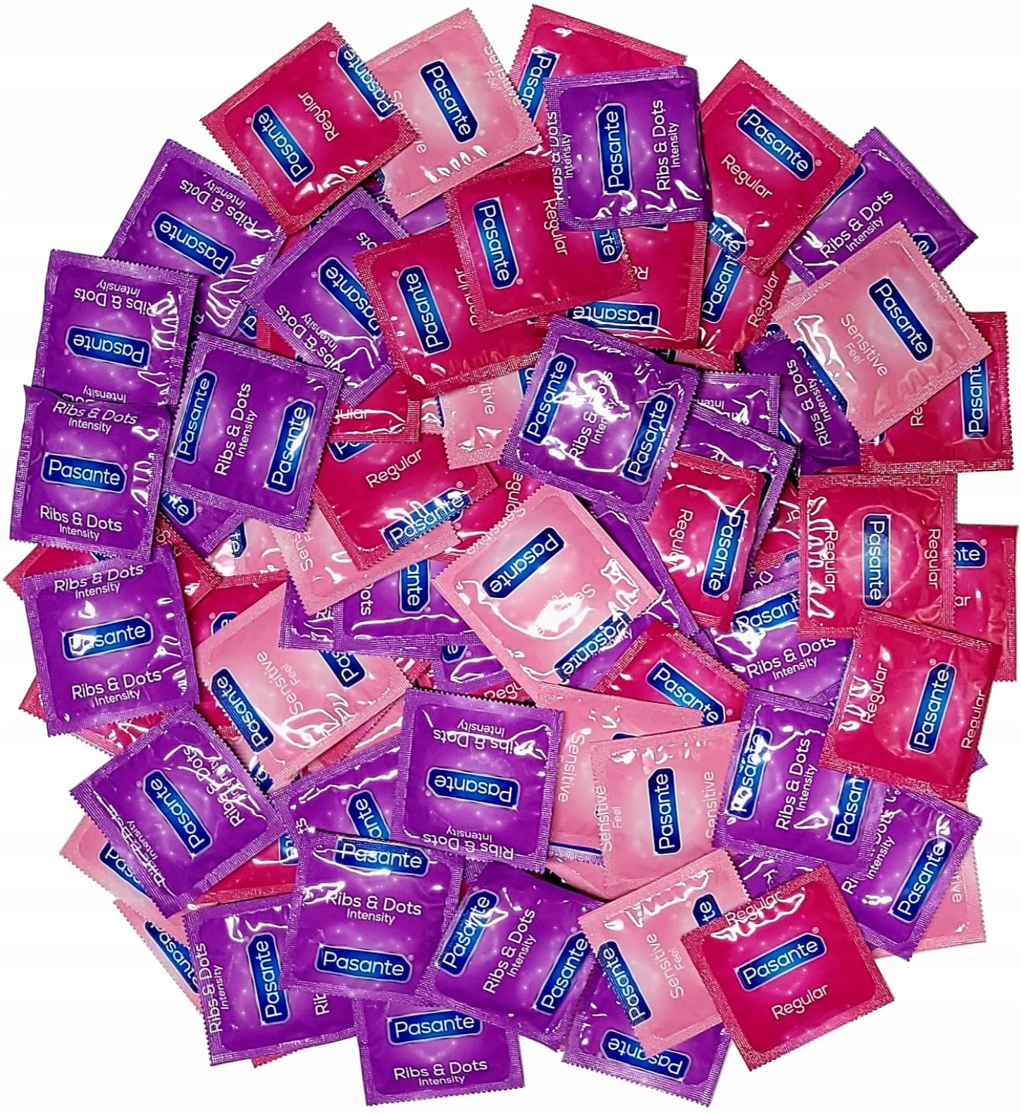 

Prezerwatywy Pasante MIX 3 Rodzaje 100 Sztuk