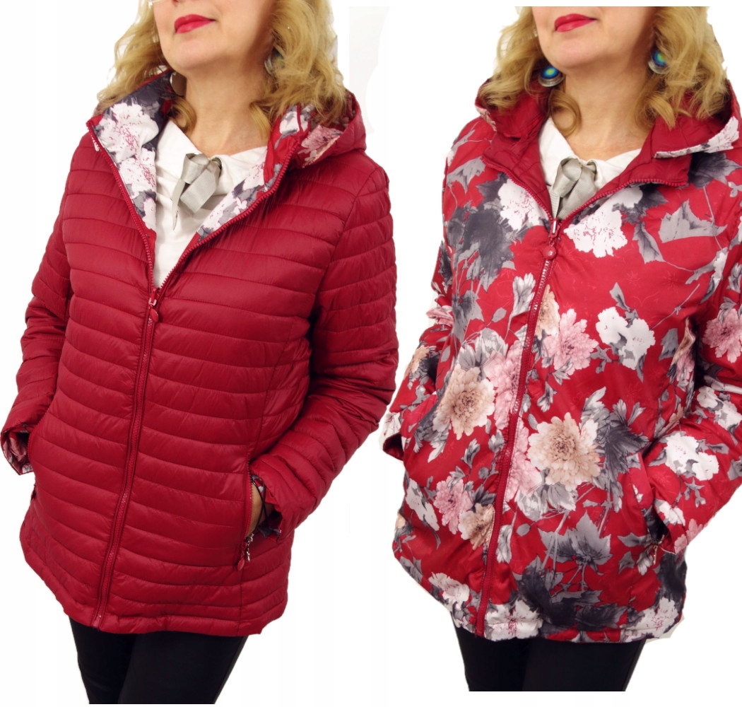 Kurtka Dwustronna Wiosenna Jesienna Alice 46 3XL