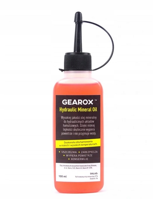 

Olej Mineralny Do Hamulców Hydraulicznych 100ml