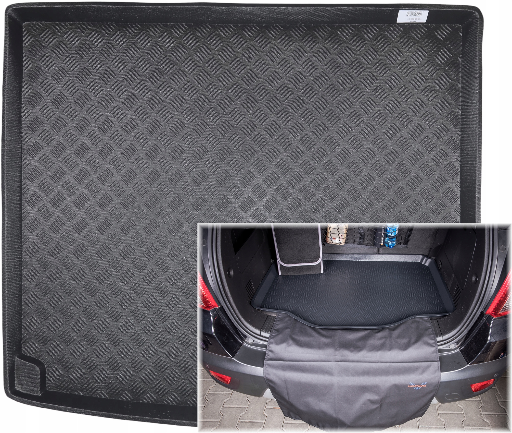 Коврик к багажника Max-Коврик полипропилен 18045+110002