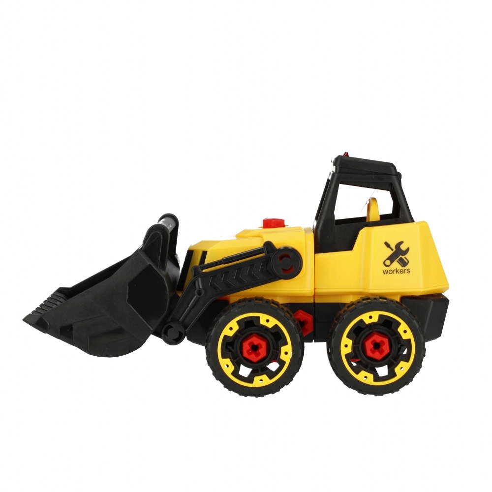 AUTO do SKRĘCANIA zabawka dla dzieci SPYCHACZ z akcesoriami MEGA CREATIVE EAN (GTIN) 5904335848762