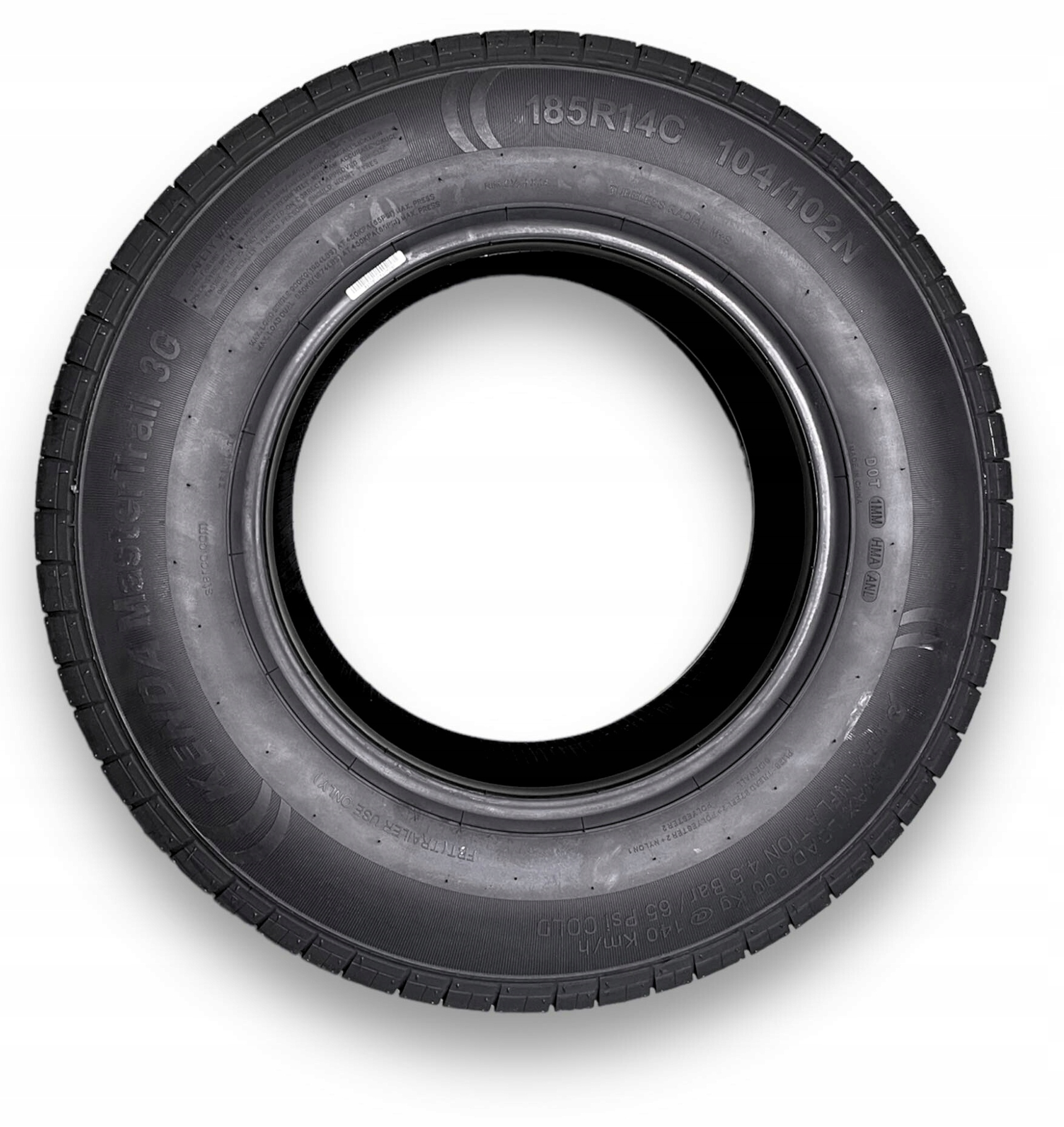 Pneumatika přívěsu odtahového vozu Kenda 185R14C 104/102N