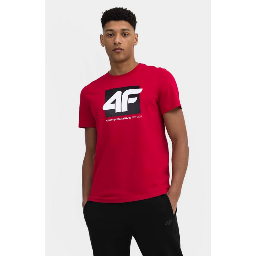 KOSZULKA MĘSKA 4F T-SHIRT PODKOSZULEK BLUZKA SPORTOWA NA CO DZIEŃ Marka 4F