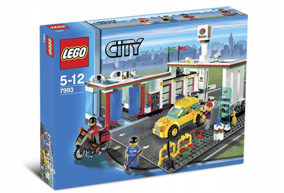 Lego City 7993 Stacja obsługi Nowe