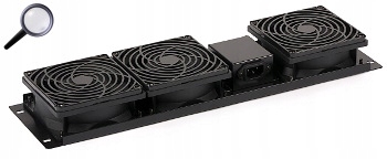 PANEL WENTYLATORÓW A19-3W DO SZAFY RACK Producent inny