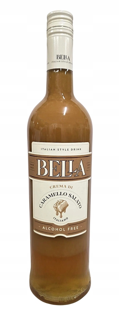Levně Krém Caramel Salted bez alkoholu 750 ml Bella