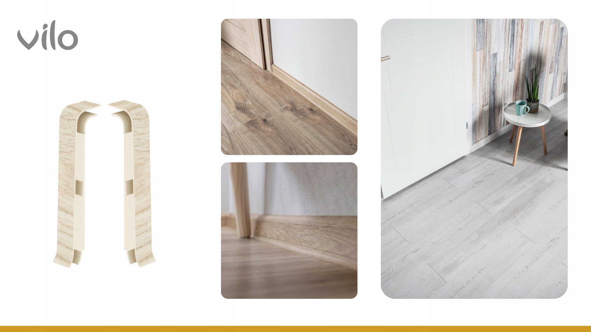 ZAŚLEPKI DO LISTWY PRZYPODŁOGOWEJ VILO 2szt. FLEX/IZZI 521/721 Długość 2 cm