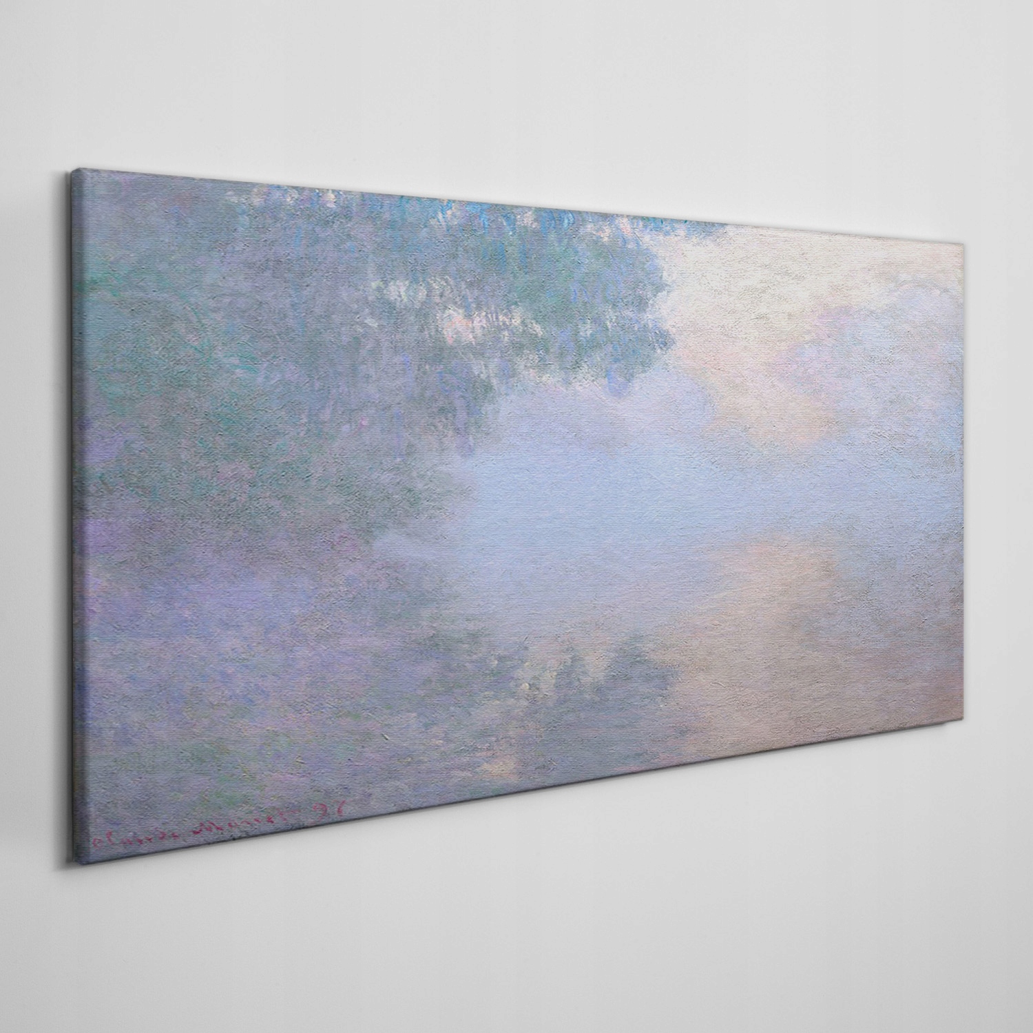 

Foto-obraz na ramie płótno Sekwana Monet 100x50 cm