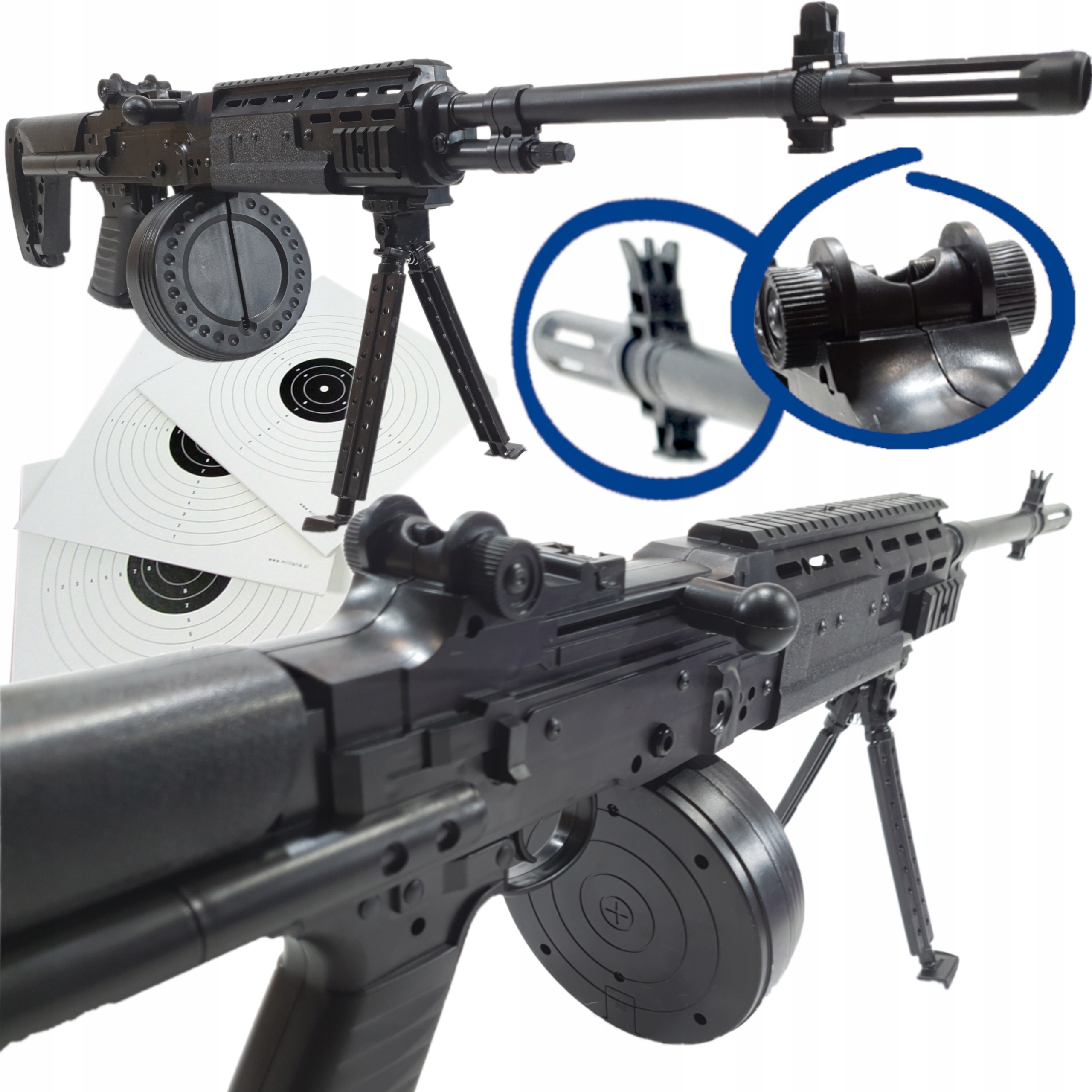 

AK12 Karabin Maszynowy Na Kulki Snajperka Pistolet
