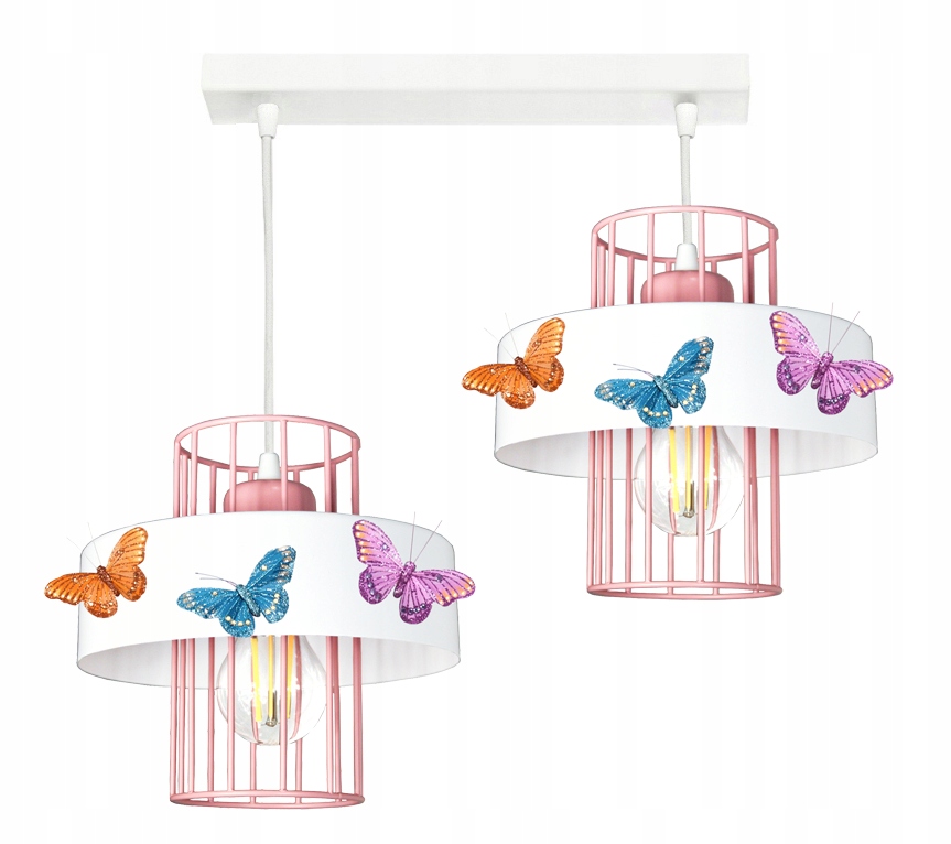 

Lampa Sufitowa Wisząca Żyrandol Motylek Prestige 2