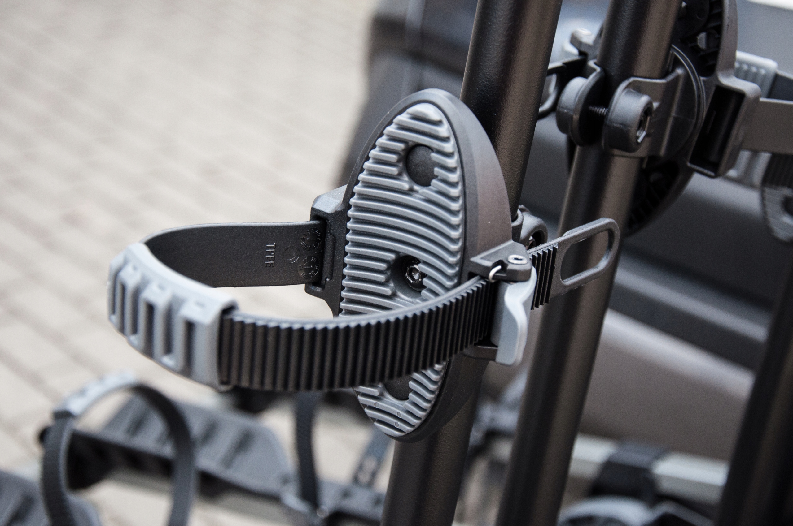 BAGAZNIK NA HAK NA 3 ROWERY INTER PACK SPIDER 3 Bicycle mounting point frame circle