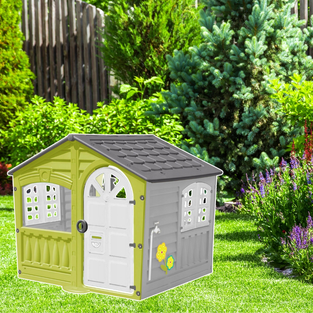 KOLOROWY DOMEK DO ZABAWY DLA DZIECI DO OGRODU ZIELONY Producent inna