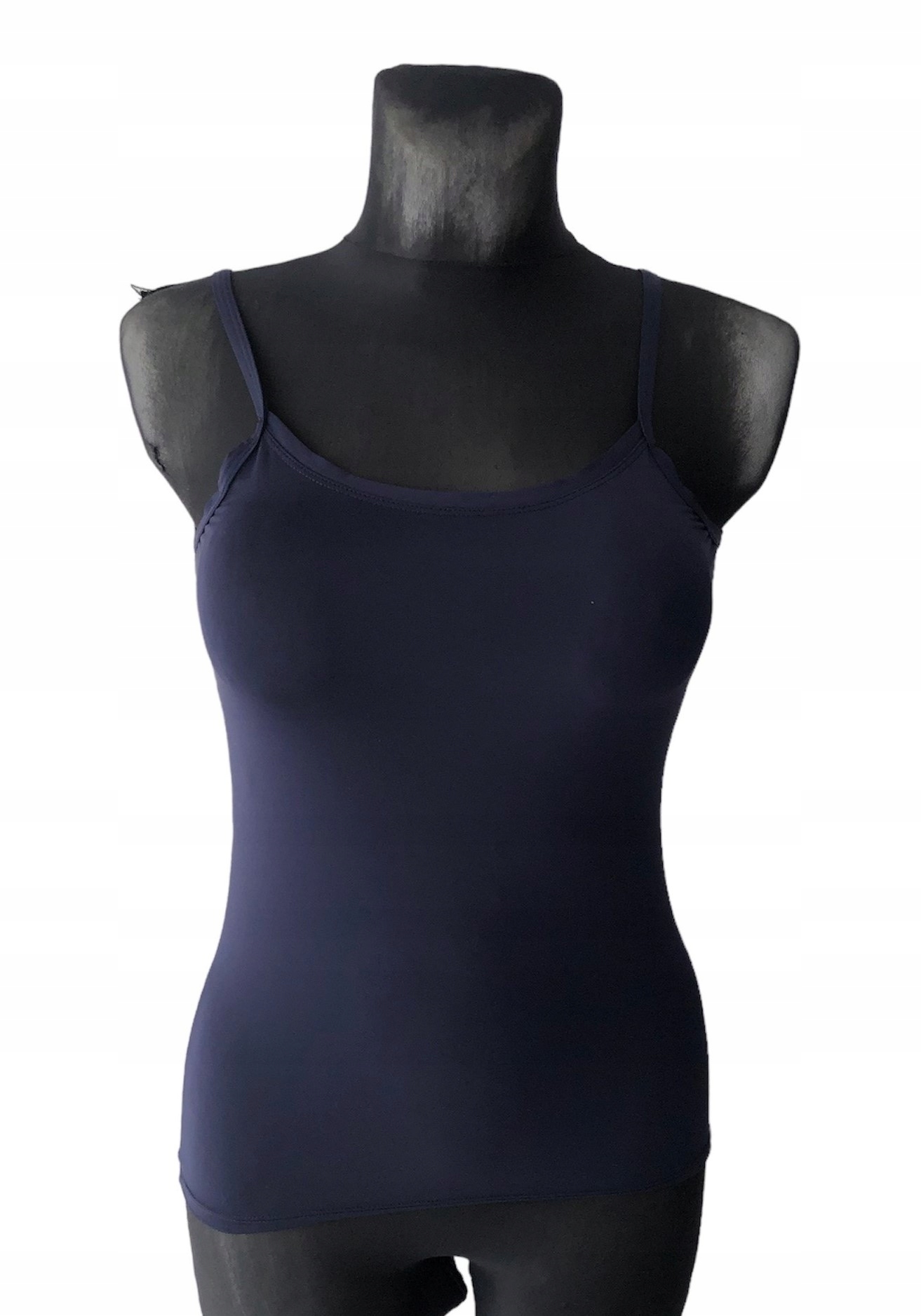 OUTLET WŁOSKA KOSZULKA - TOP NA RAMIĄCZKACH OVS S