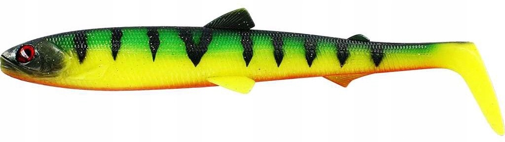Westin BullTeez Shadtail 24cm 107g Tiger Perch Waga (g): 107, Długość (cm):