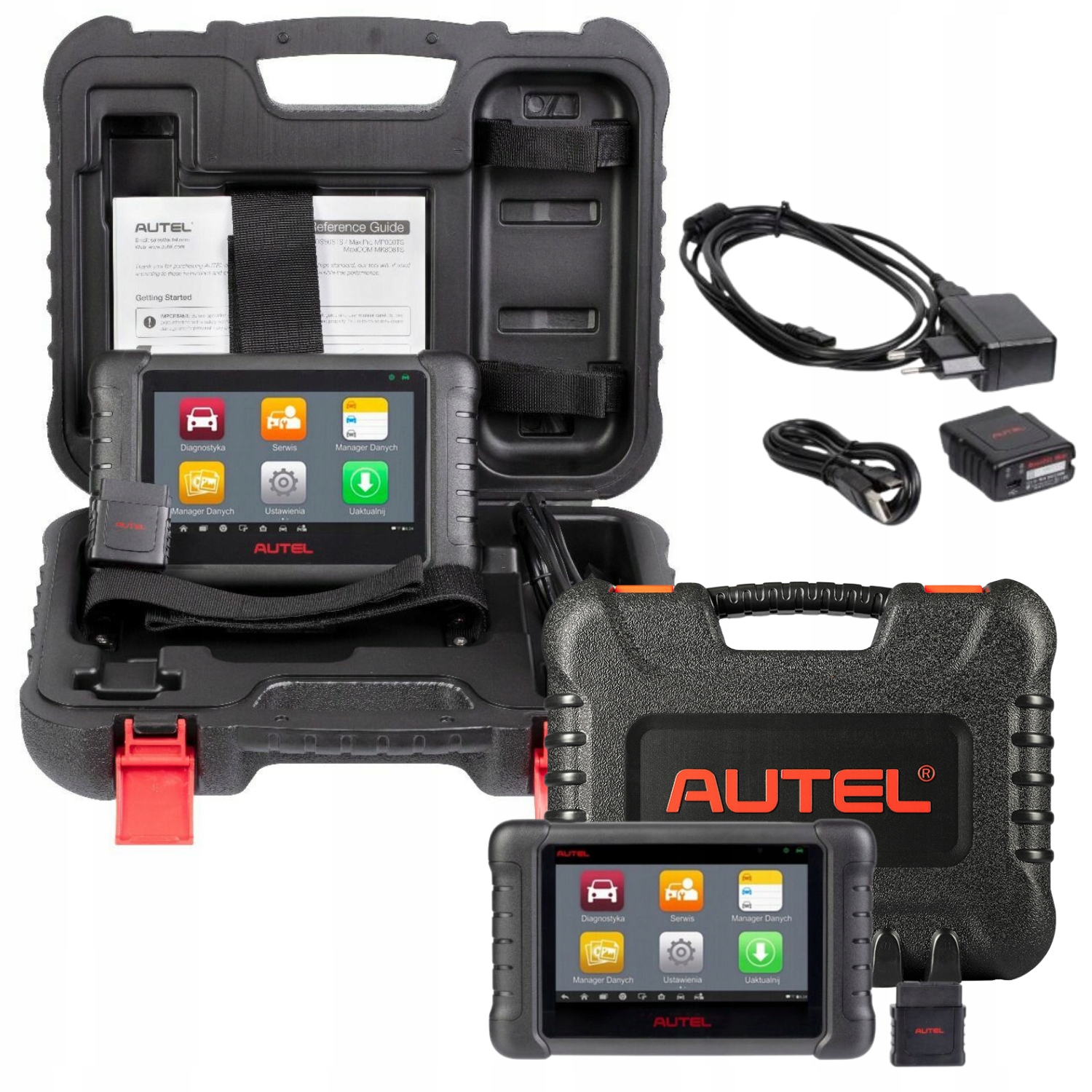 AUTEL MaxiDAS DS808TS TESTER+PROGRAMATOR TPMS PL 2 LATA AKTUALIZACJI