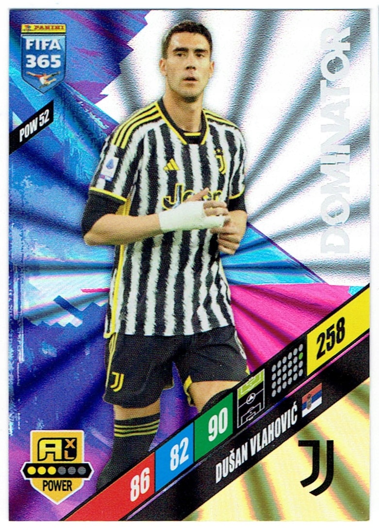 Panini Fifa 365 2024 Power Dominator POW52 Vlahovic
